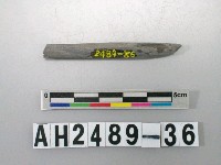 藏品(磨製石針)的圖片